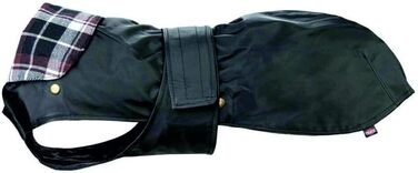 Водонепроникний дощовик для собак TRIXIE 'Paris', чорний, розмір S (36 см)