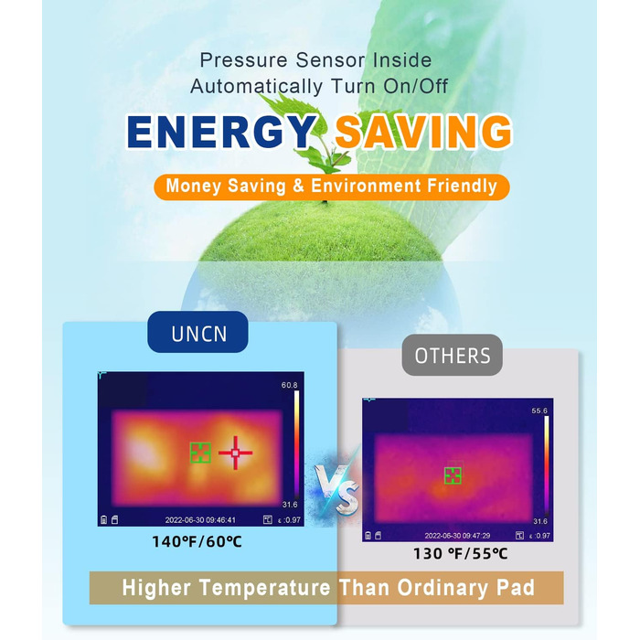 Електричний нагрівальний килимок для собак та котів з регулюванням температури, сірий