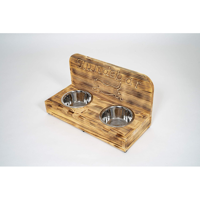 Станція годування для собак з двома мисками по 700 мл | Для маленьких та середніх собак