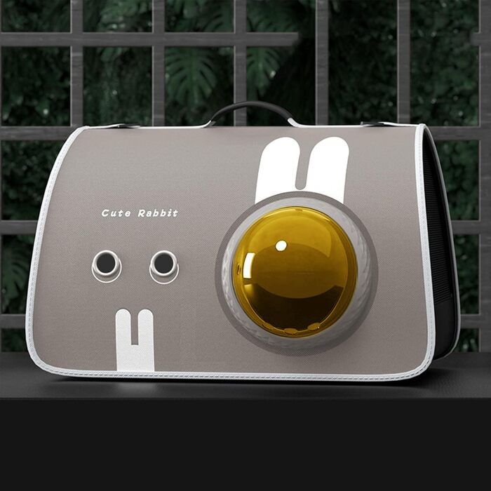 Сумка-переноска для домашніх тварин, легка сумка-переноска через плече, зручна переноска для собак та котів (J)