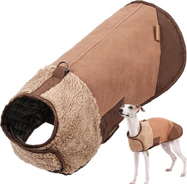 Зимова куртка для собак, тепла та зручна, для маленьких та великих цуценят, для прогулянок та подорожей (L)