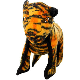 М'яка іграшка для собак Tuffy Zoo Tiger, розмір S, міцна