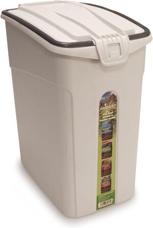 Контейнер для корму Arquivet для собак та котів, 14 л, 5 кг, з дозатором, для зберігання корму