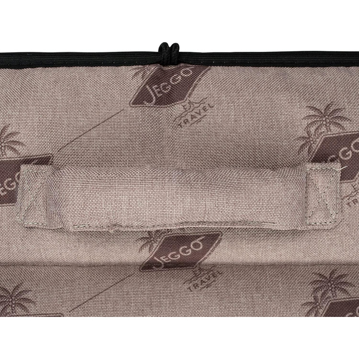 Килимок для собак JEGGO 'Cannes', рожевий, великий, компактний, з ручкою, для дому та подорожей, водовідштовхувальний