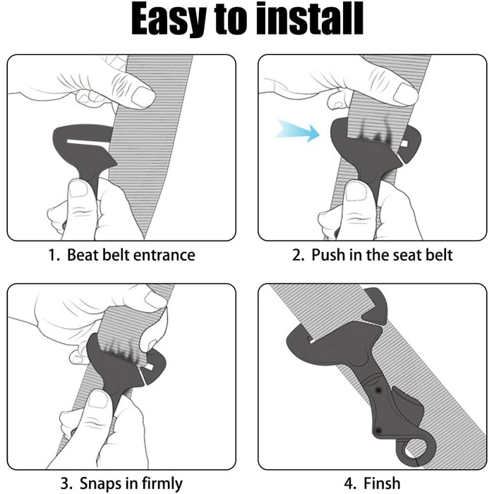 Затискач для собак, автомобільний ремінь безпеки для собак, затискач-замок, кріплення для собак до ременя безпеки