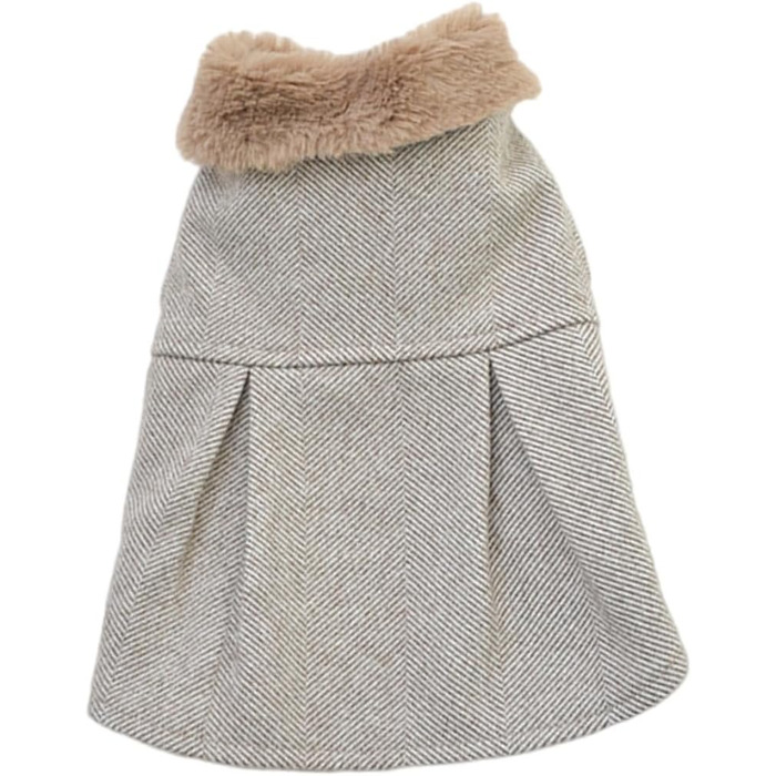 Тепла бавовняна жилетка для маленьких собак. М'який одяг для цуценят, халат для домашніх тварин на осінь та зиму. Комфортний костюм для вигулу на вулиці. Розмір до 5 кг.