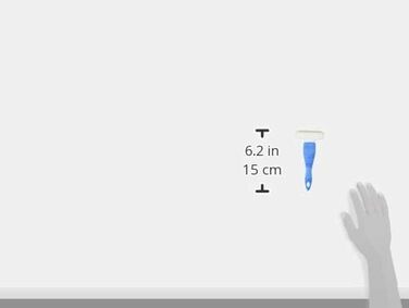 Гребінець Iris Ohyama FoOlee Easee для чутливої шкіри та шерсті тварин, розмір M, синій, пристрій для видалення шерсті, щітка для тварин