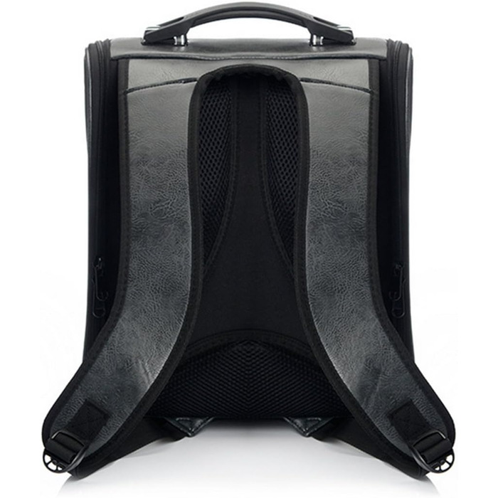 Рюкзак для тварин FOKOM, чорний, 32 x 29 x 42 см - переноска для собак, котів, кроликів