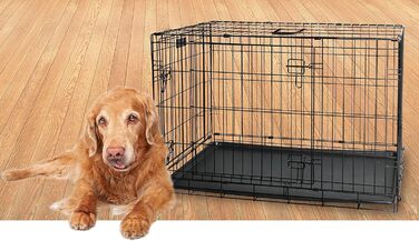 Клітка для транспортування Pawise PAWI12535, 122x76x84 см, металева