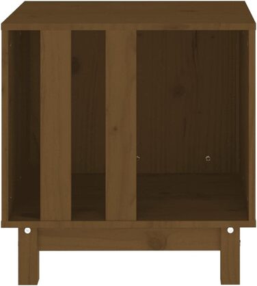 Будка для собаки з масиву сосни 50x40x52 см, медово-коричнева vidaXL
