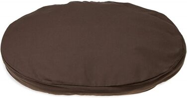 Подушка для собак Karlie Kissen Oval, бежево-коричнева, 80x62x10 см