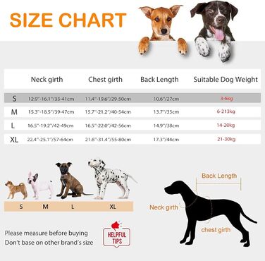 Рятувальний жилет для собак PETCUTE з ручкою та світловідбиваючими елементами, для малих, середніх та великих собак, для плавання, катання на човні та каяку (L)