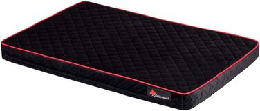 DOGGYHUT® Преміум великий вагончик для собак на велосипед, 270 літрів, для середніх та великих собак (Чорний)