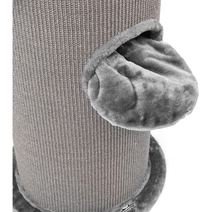 Котячий будиночок та когтеточка Olivia - антрацит, 40x40x100 см