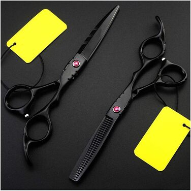 Професійні ножиці для собак, вигнуті ножиці для стрижки шерсті, професійний набір для грумінгу собак