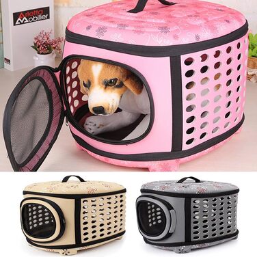 Транспортна сумка для тварин Favourall, складана переноска для собак та котів