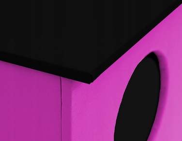 Будиночок для кота Mr. Riddick, багатоколірний, квадратний (43 см x 41,5 см x 34 см)