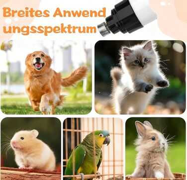 Триммер для собак FOGOIN Orthopfote Pro - професійний інструмент для догляду за кігтями, тихий, з регулюванням швидкості, для дому