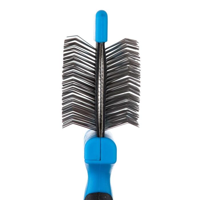 Двостороння гнучка щітка-щітка для собак GROOM PROFESSIONAL - для вичісування та догляду за шерстю