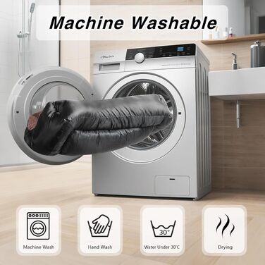 Ортопедичне ліжко для собак середніх порід, зручне, миюче, з неслизьким дном, чорного кольору, 79 x 59 x 18 см