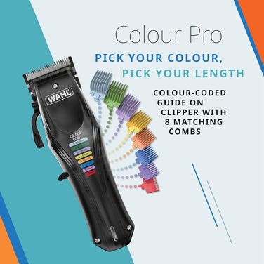 Машинка для стрижки тварин WAHL Animal Color Pro: акумуляторна, професійна, для собак, чорна