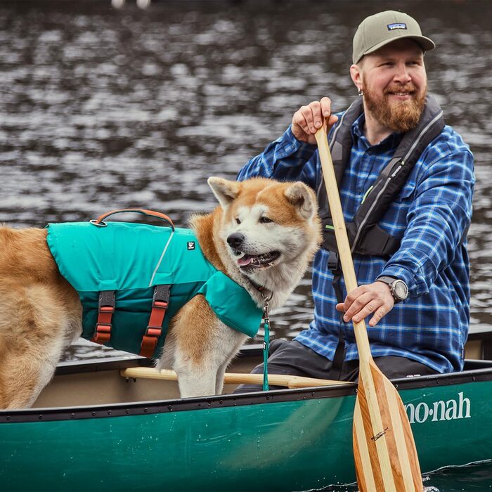 Спасальний жилет для собак Hurtta Life Savior ECO, Peacock, 10-15 кг