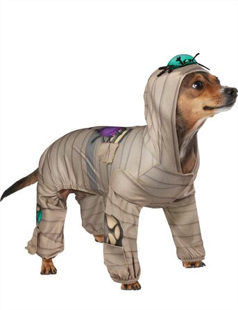 Костюм мумії для домашніх тварин Rubie's, з капюшоном, розмір XL, як на фото