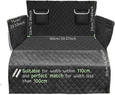 Захист для багажника Audi A4 Avant (B8 8K, Facelift 2011) 2011-2024: килимок для собак, водовідштовхуючий, стійкий до подряпин