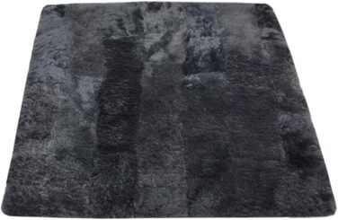 Крісло-подушка з овечої вовни Merino | Reissner SIKI-PA | 40x40 см | Антрацит