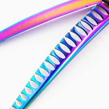 Професійна вигнута ножиці Чанкер для грумінгу собак та котів, 6,5 дюймів