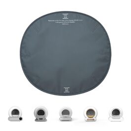 Автоматичний самоочисний лоток для котів LELO PAWS XXL (74 л) з керуванням через додаток, дезодоризацією та шторкою, Темно-сірий
