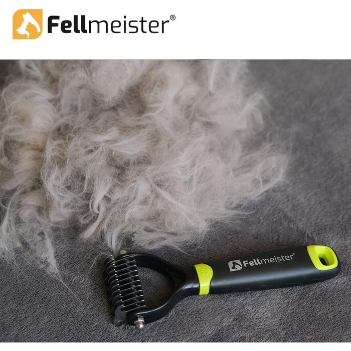 Щітка для підшерстка собак та котів (середня та довга шерсть) | Щітка від ковтунів та спутанного хутра | Інструмент для грумінгу (7 см)