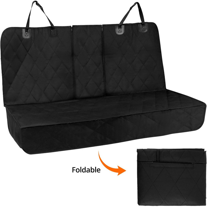 Захисний чохол на сидіння авто для собак QWORK®, універсальний, довговічний, для всіх авто, мінівенів та SUV