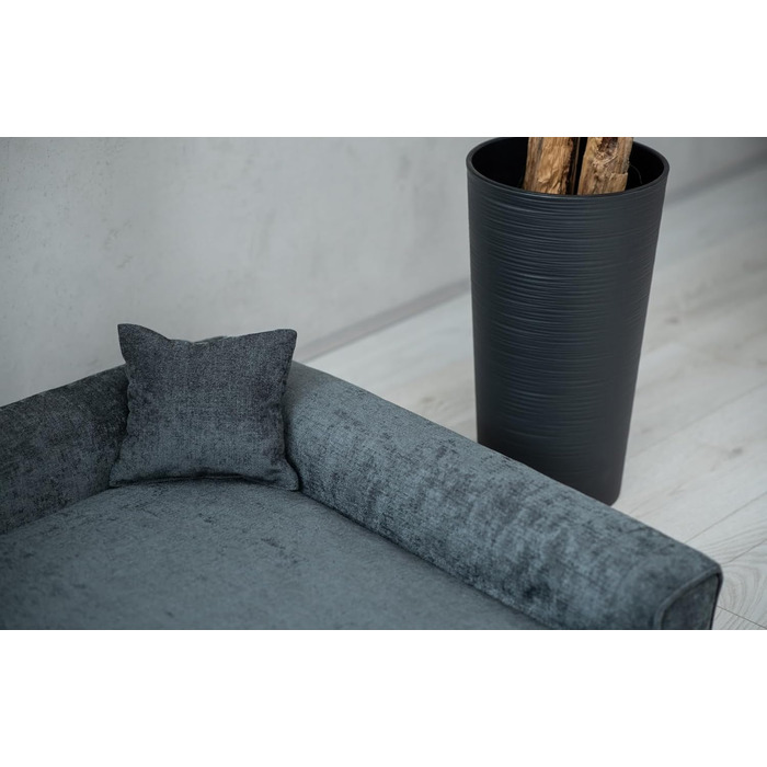 Килимок для собак Sofi Grosse - м'який, зносостійкий, миючий (XL, 110x85 см, графітовий)