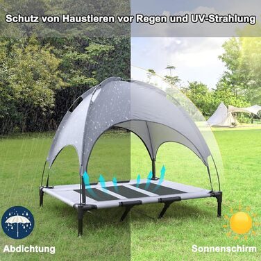 Крісло-будиночок для собак великих порід до 50 кг, 92x76x92 см (XL)