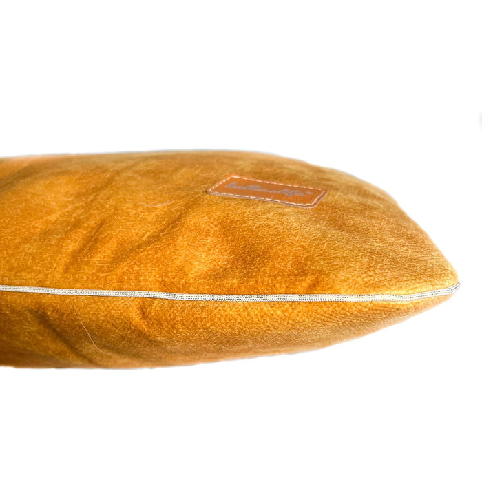 М'яке ліжко для собак середнього розміру, 90x60 см, велюр, зелений колір, легко миється