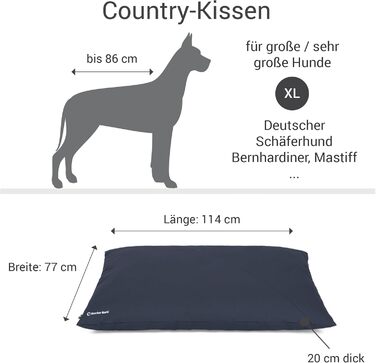 М'яке ліжко для собак великих порід Doctor Bark GreenLabel: зелена, XL, легко миється