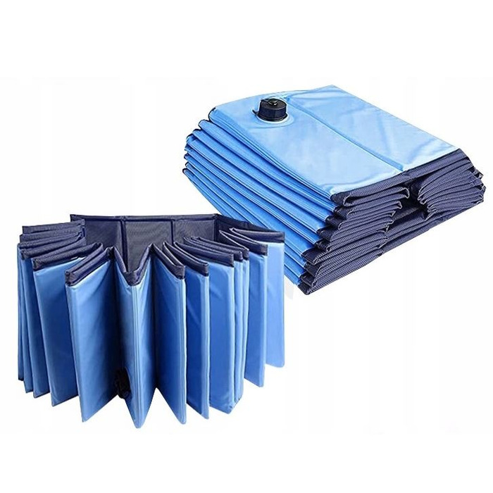 Складаний басейн для собак Mensen, синій, 160x30 см, 550 л