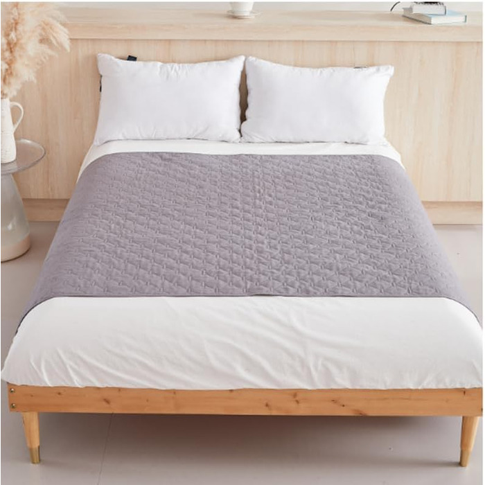 М'яка підстилка-ліжко для собак середніх порід, 75х75 см, сірого кольору. Підходить для дивана, легко миється, ручної роботи