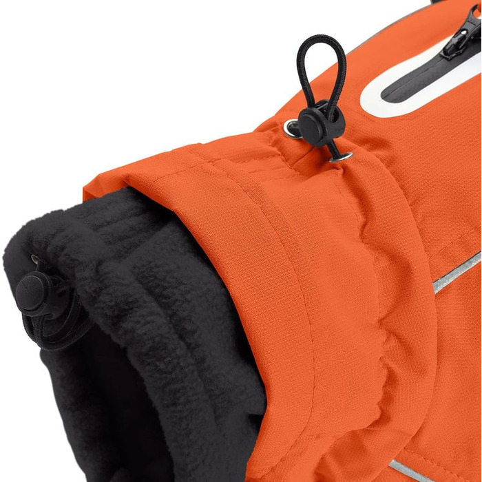 Теплий водовідштовхуючий теплий зимовий накид для собак HUNTER NORDBY, колір кремовий, для маленьких собак, машинне прання, розмір 40x40