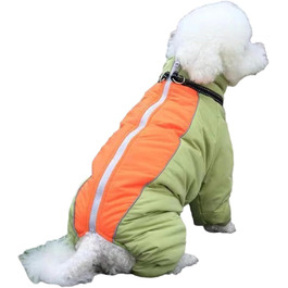 Водонепроникна зимова куртка для собак, тепла флісова жилетка, повсякденний зимовий одяг для собак, цуценят, C 14