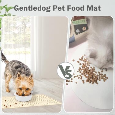 Килимок для мисок собак Gentledog жовтий