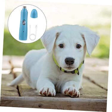 Електричний триммер для обрізання кігтів Kisangel - тиха модель для собак та котів середніх та малих порід