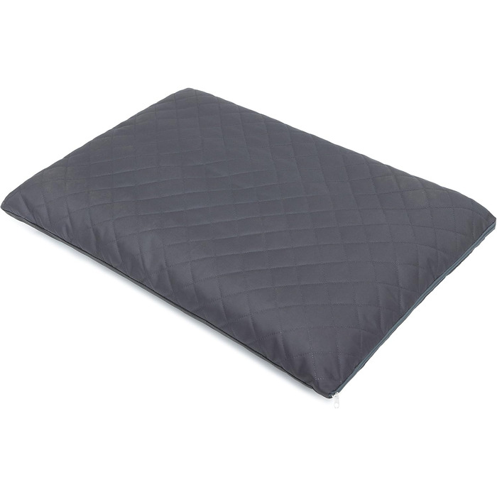 М'яке ліжко для собак Eite: зручна лежанка для тварин 54x37 см, сірий колір, матеріал Codura
