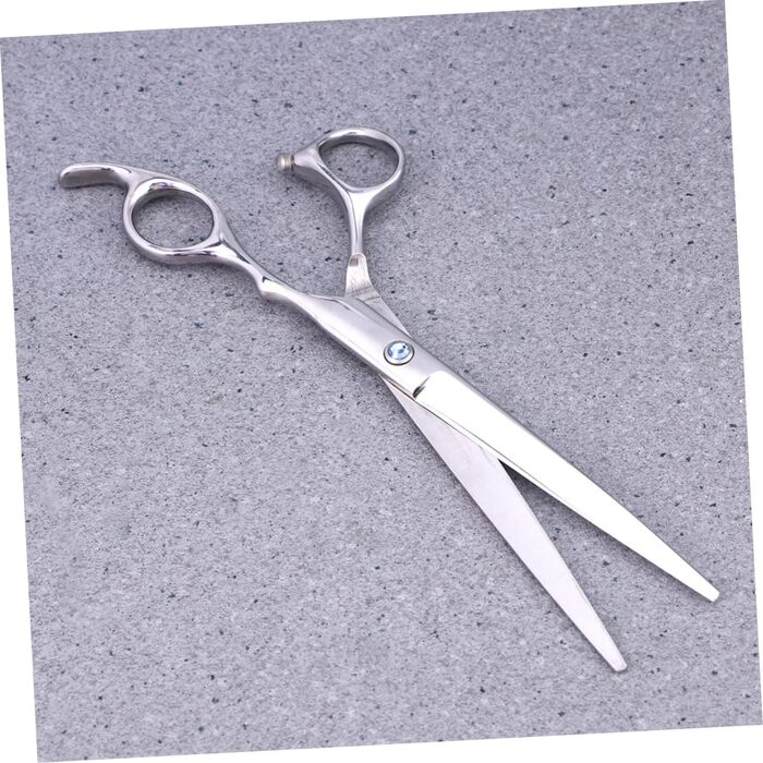 Ножиці для грумінгу собак та котів, безпечні, ергономічні, срібні. Розмір 1