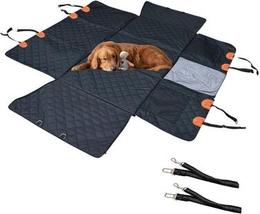 Автомобільний захист для заднього сидіння Bellolove Automatte - килимок для собак, 137x155 см, оранжевий