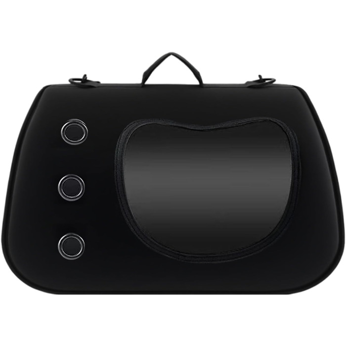 Сумка-переноска для собак та котів, чорна | Зручна, легка, для подорожей, пікніків, кемпінгу