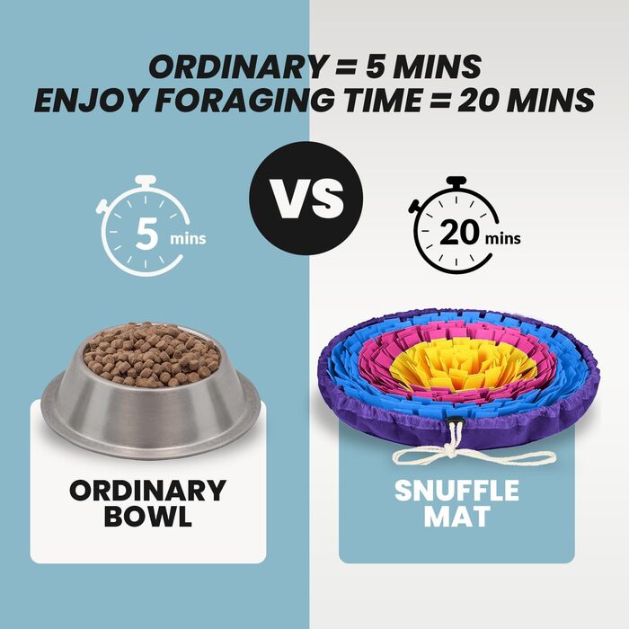 PET ARENA килимок для нюхання собак – килимок для стимуляції, міцні матеріали, інтелектуальна іграшка для собак, регульований розмір та можливість прання (Жовто-рожевий)