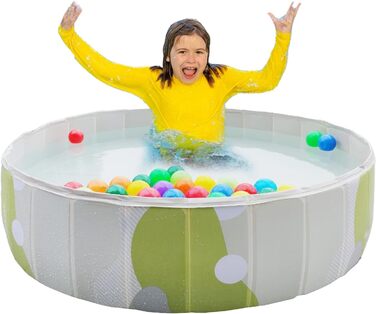 Надувний басейн для собак та котів, великий, портативний, літній, 80 см