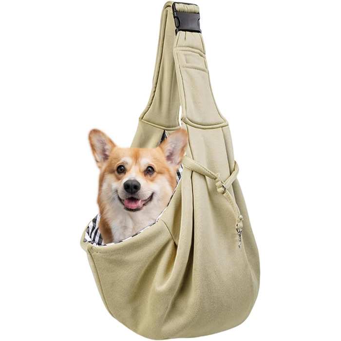 Сумка-переноска для собак Hogvinnatil – зручна переноска для цуценят та маленьких собак, kaki